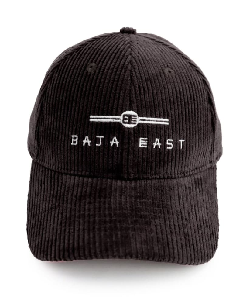 Front of a size one-size-fits-all L.I.T.H.V. PRIDE Baseball Cap in Black by BAST EAST. | dia_product_style_image_id:281908